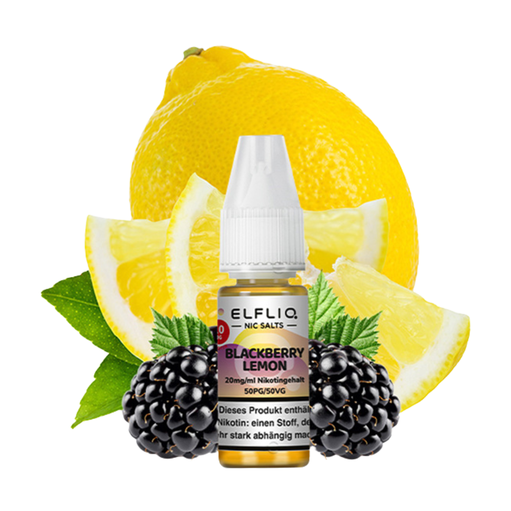 ELFBAR ELFLIQ - Blackberry Lemon (10ml / 10mg)