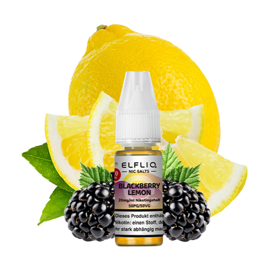 ELFBAR ELFLIQ - Blackberry Lemon (10ml / 20mg)