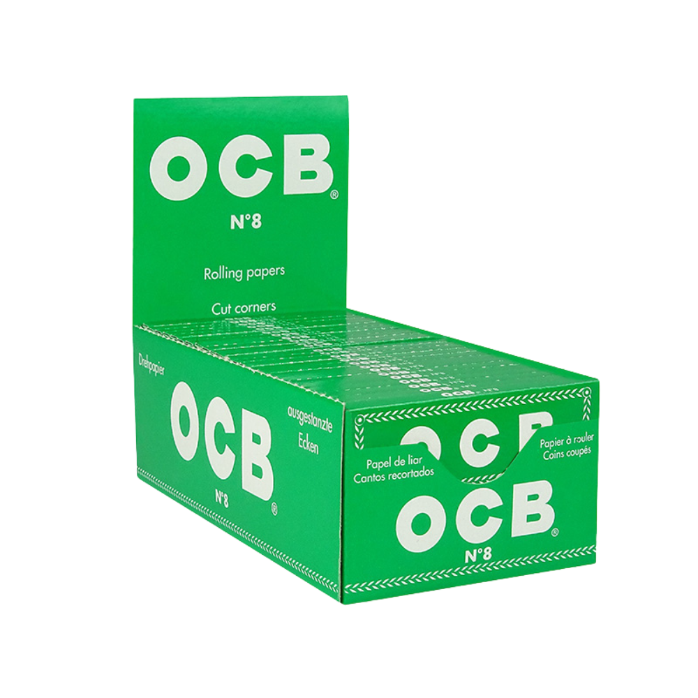 OCB GRÜN - Kurz - No.8 - (50 Hefte, 50 Blatt)