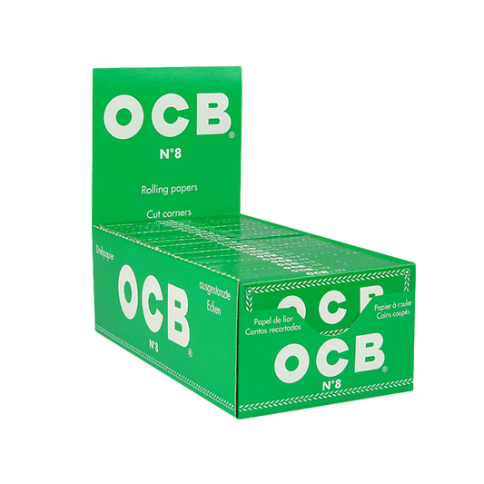 OCB GRÜN - Kurz (50 Hefte, 50 Blatt)