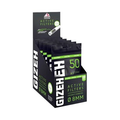 GIZEH Black - Active Filter  8mm - 5x50er