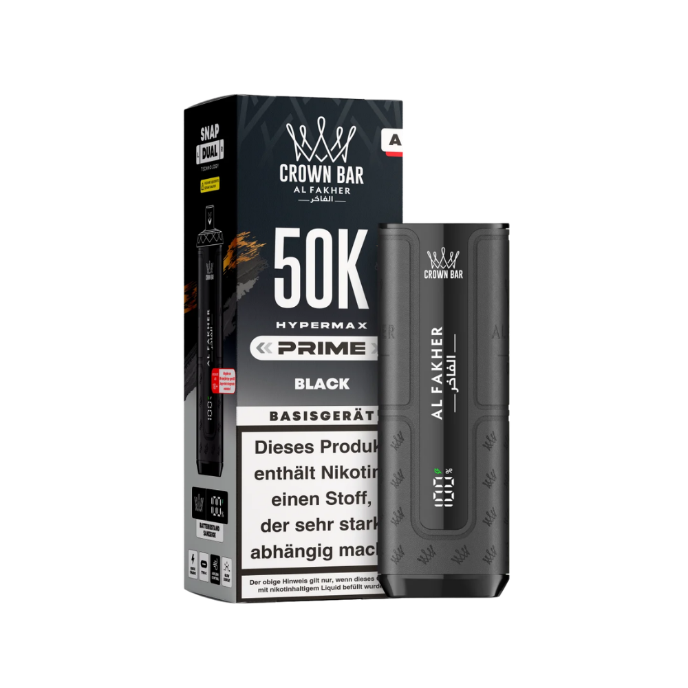 AL FAKHER - 50K Hypermax Prime Akku - Black