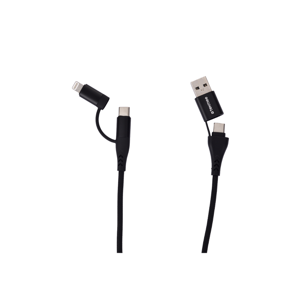 TEKMEE - All-in-one Schnelladekabel - 10x1 mtr.