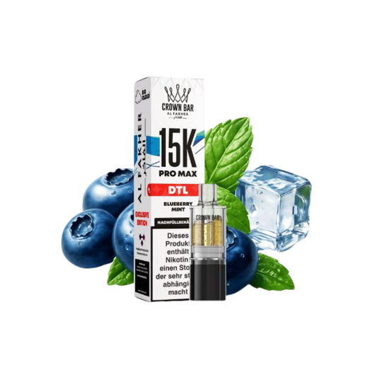 AL FAKHER - 15K Pro Max Pod - Blueberry Mint