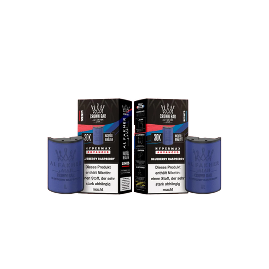 AL FAKHER - 30K Hypermax Blueberry Raspberry Pods