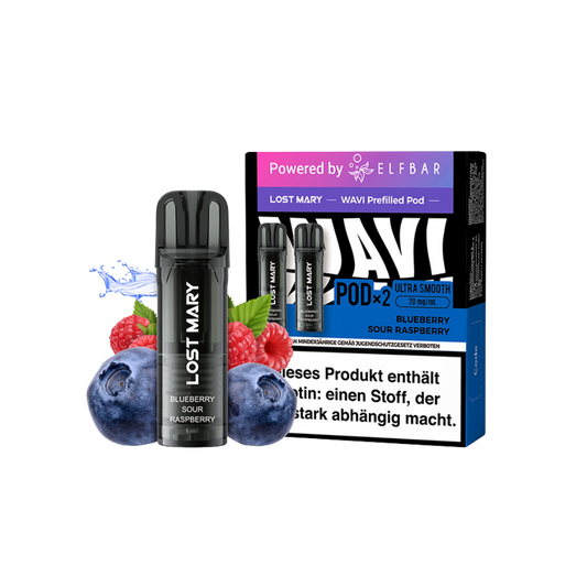 Lost Mary WAVI Pods - Blueberry Sour Raspberry
