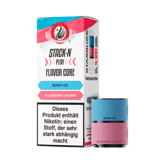 Starbuzz Stack-N-Play Pods - Berry Ice + Blueberry Cherry