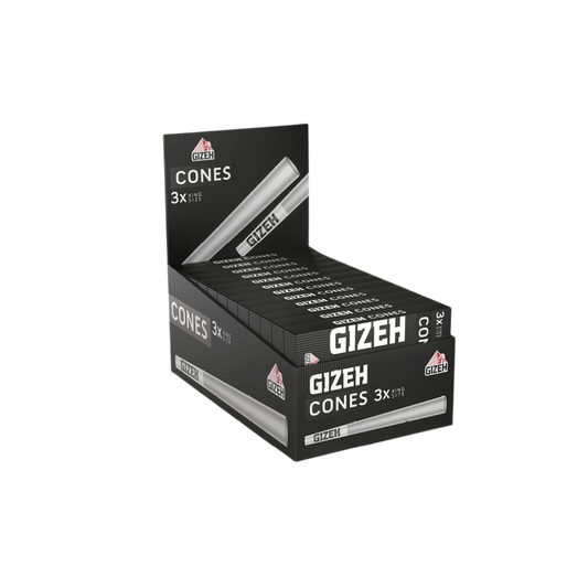 GIZEH BLACK - Cones + Tip