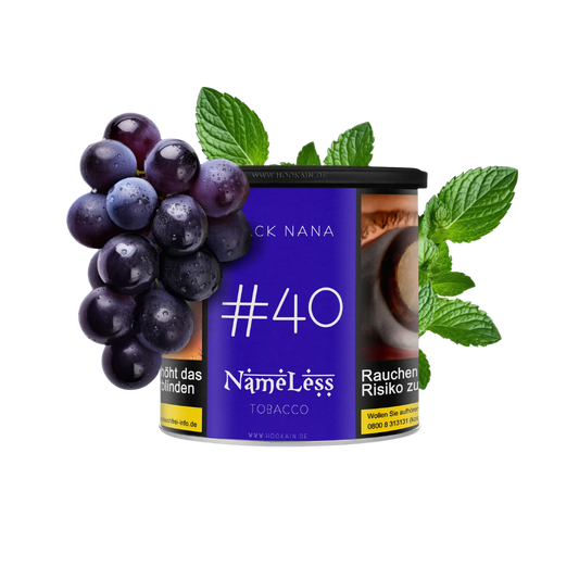 NAMELESS - Black Nana #40 Shisha Tabak 200g