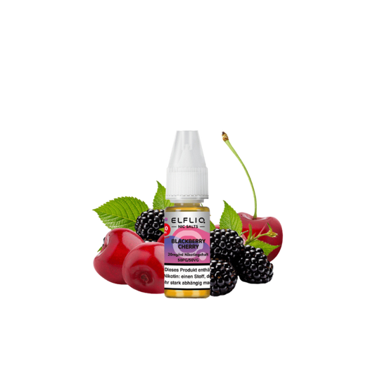 ELFBAR ELFLIQ - Blackberry Cherry - (10ml / 20mg)
