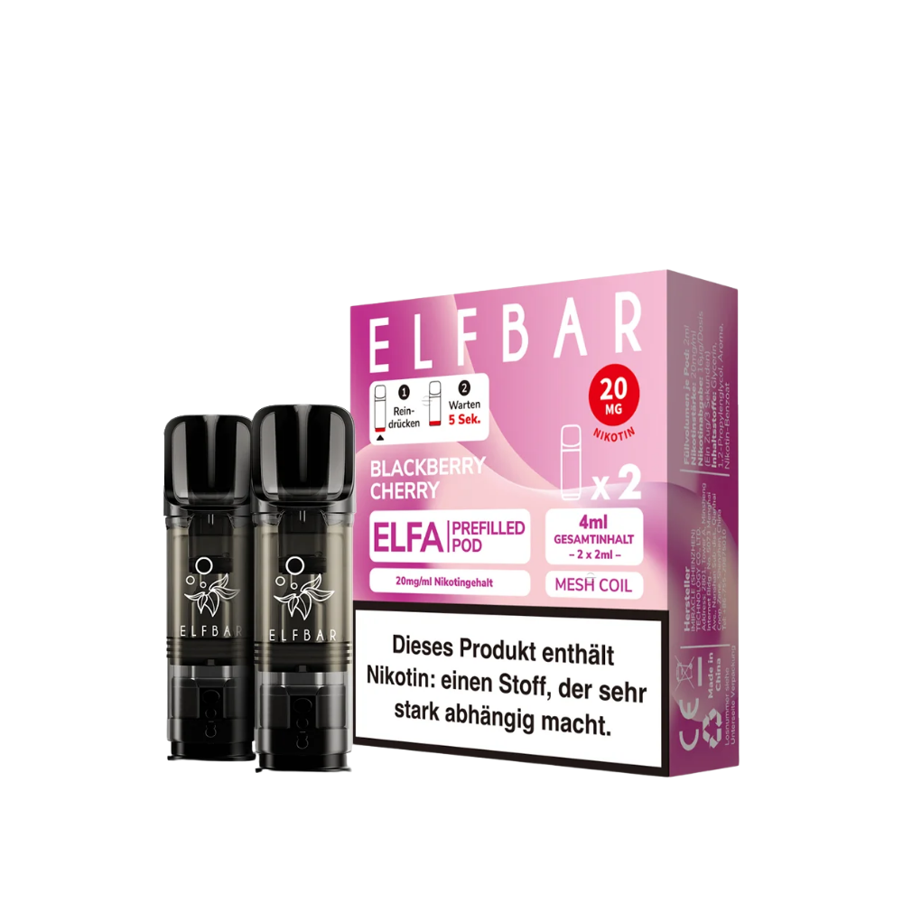 ELFA PODS - Blackberry Cherry
