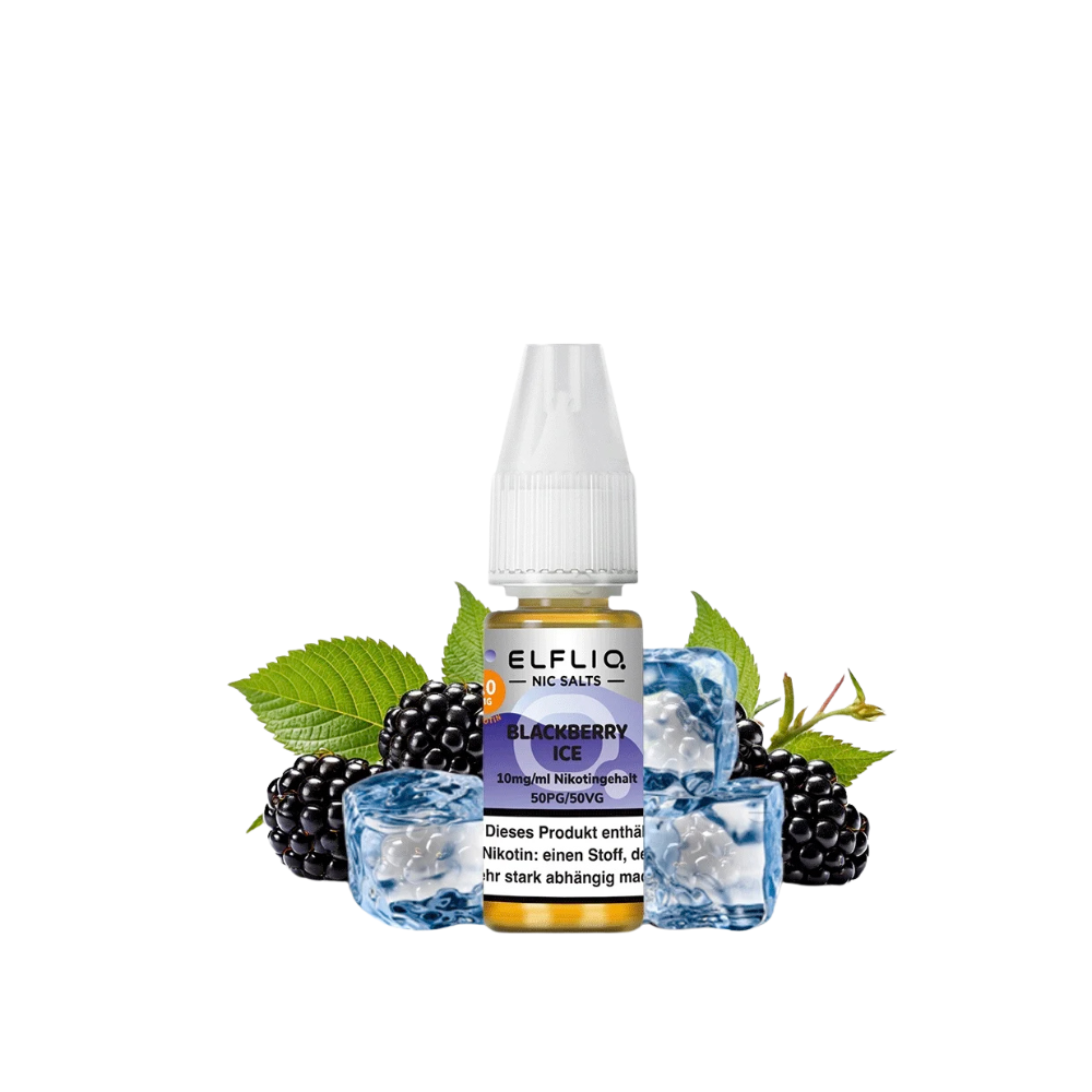 ELFBAR ELFLIQ - Blackberry Ice - (10ml / 10mg)