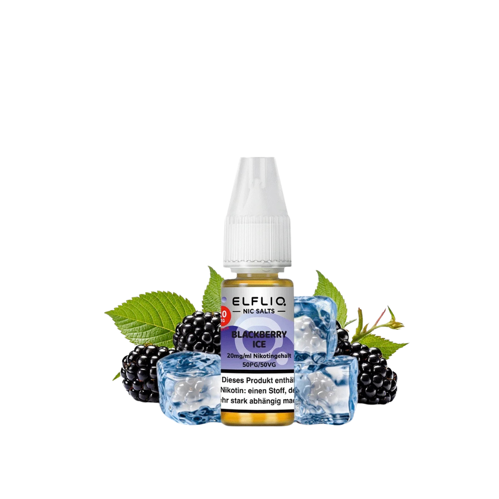 ELFBAR ELFLIQ - Blackberry Ice - (10ml / 20mg)