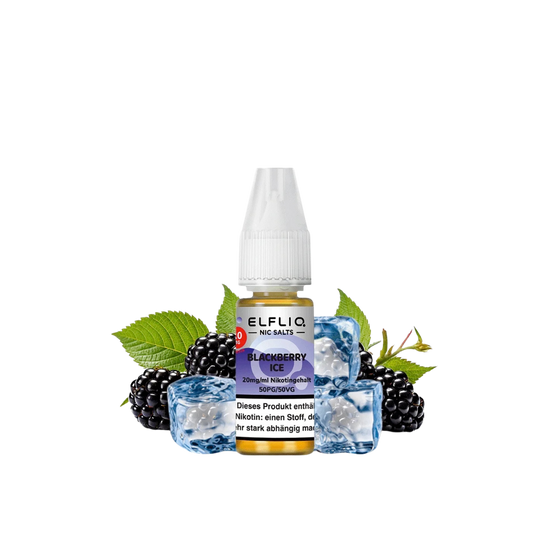 ELFBAR ELFLIQ - Blackberry Ice - (10ml / 20mg)