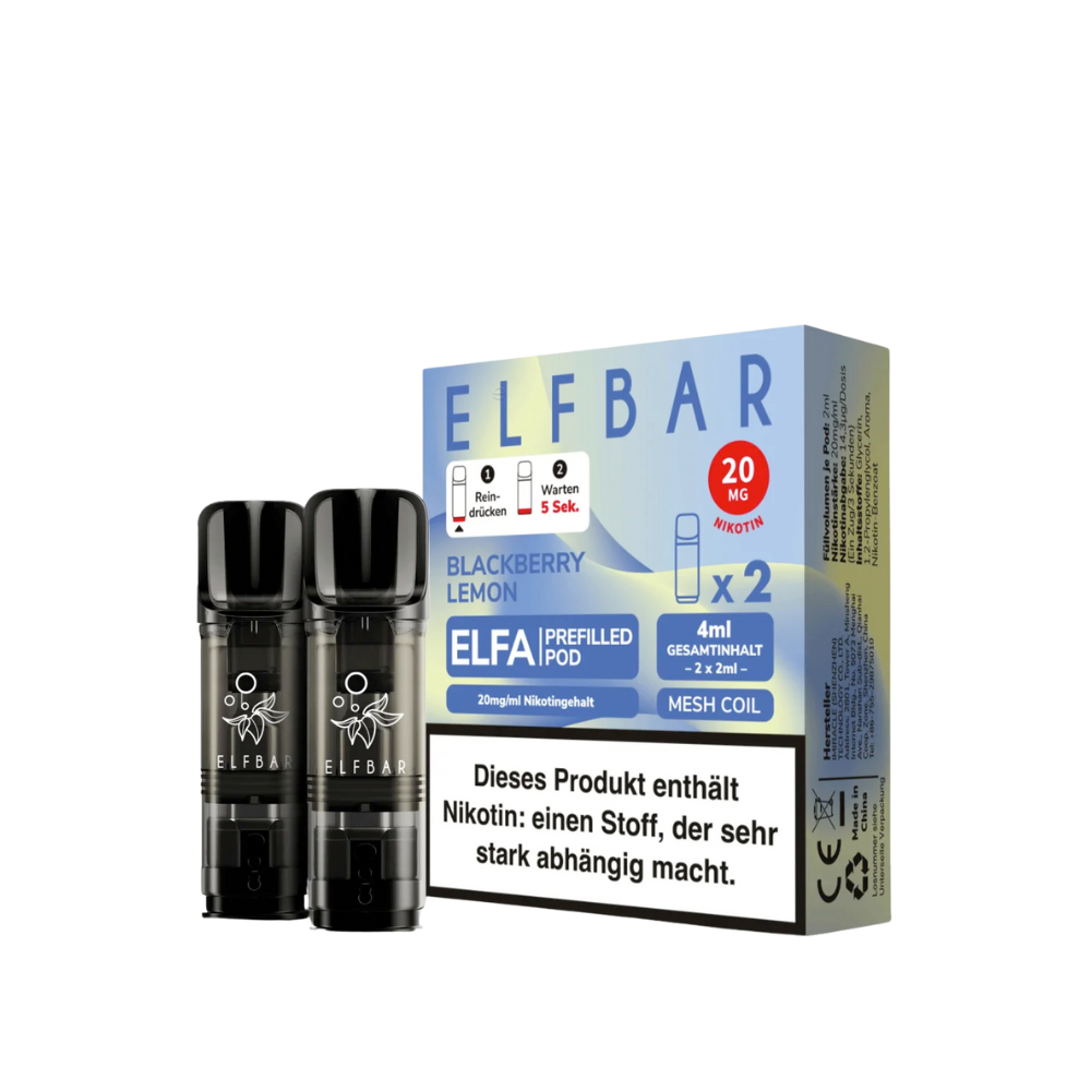 ELFA PODS - Blackberry Lemon