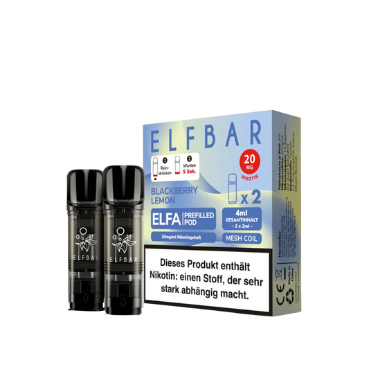 ELFA PODS - Blackberry Lemon