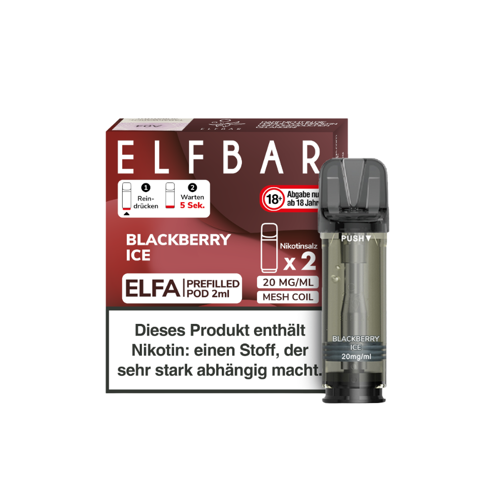 ELFA PODS - Blackberry Ice