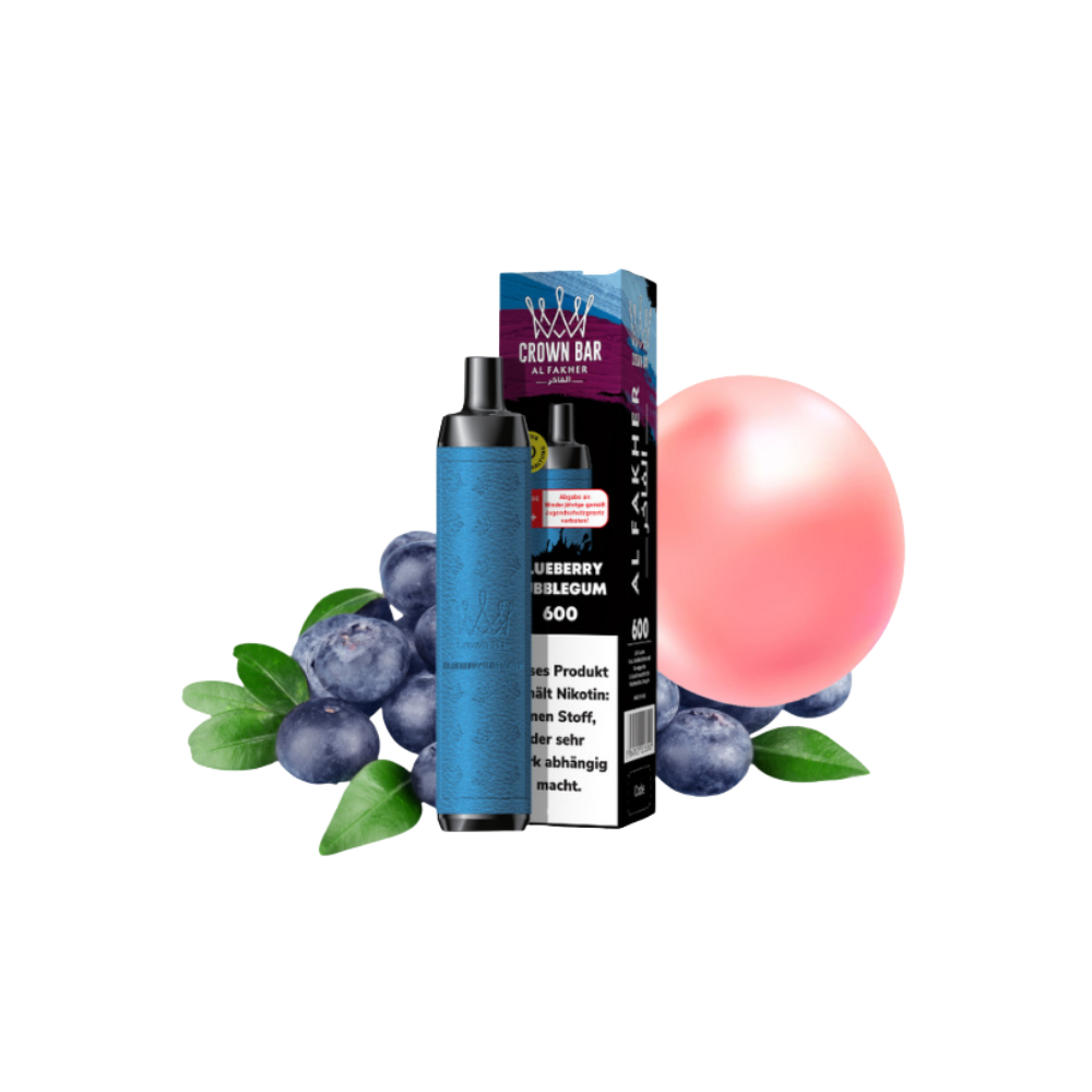AL FAKHER - Crown Bar - Blueberry Bubblegum