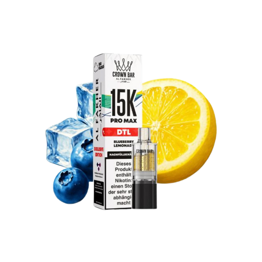 AL FAKHER - 15K Pro Max Pod - Blueberry Lemonade