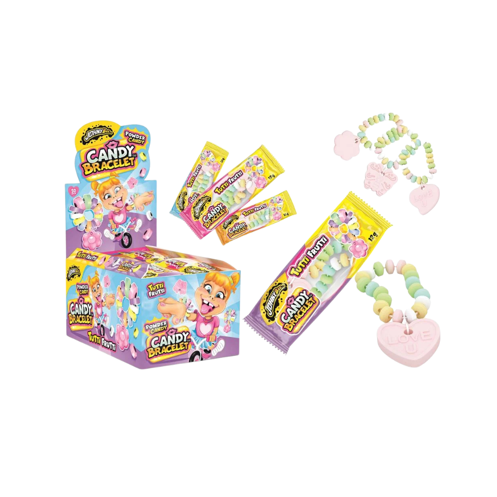 JOHNY BEE - Candy Bracelet Powder Candy 50x12g - MHD: 24.12.2026
