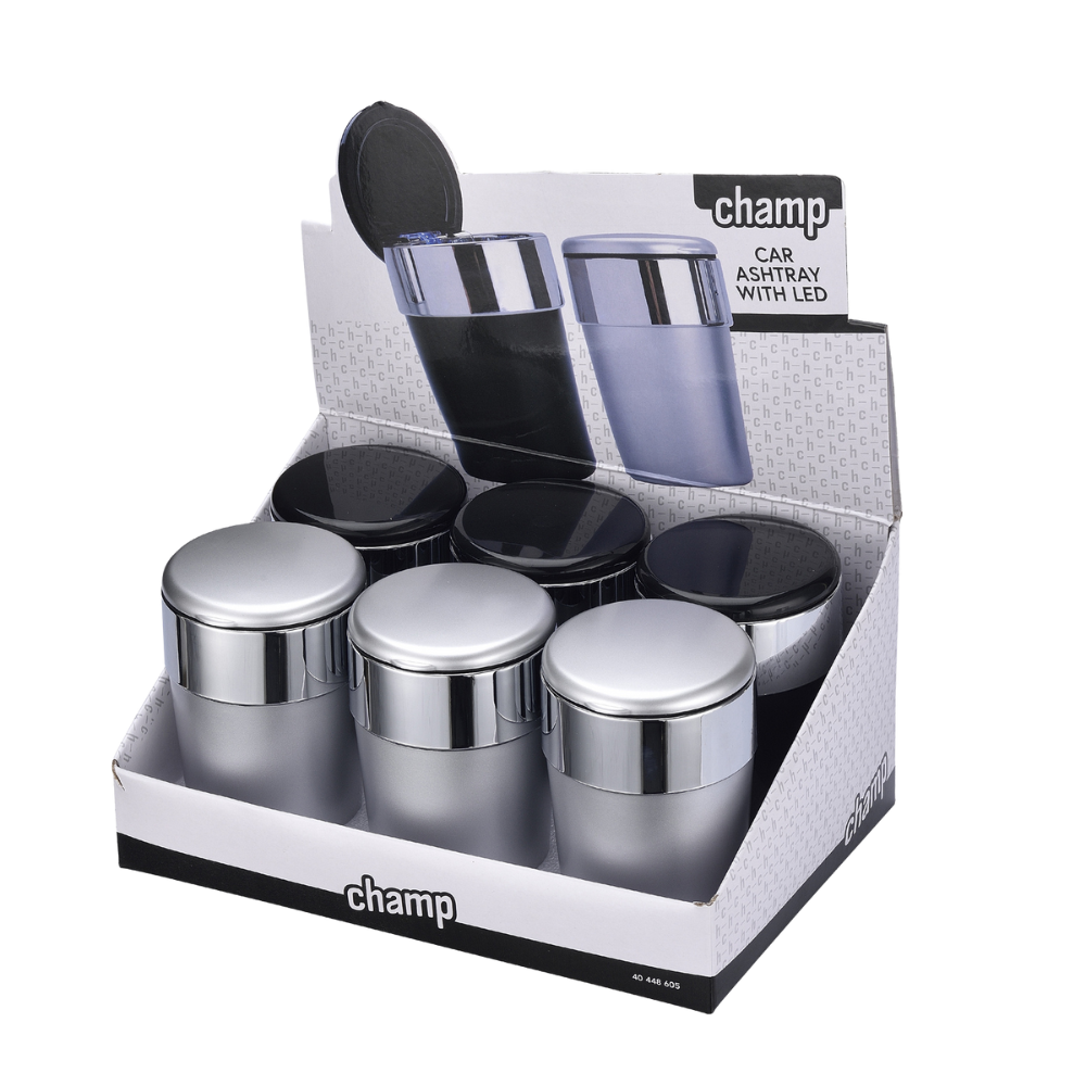 CHAMP AUTO ASCHENBECHER - Weiß & Schwarz / LED
