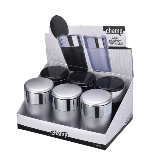 CHAMP AUTO ASCHENBECHER - Weiß & Schwarz / LED