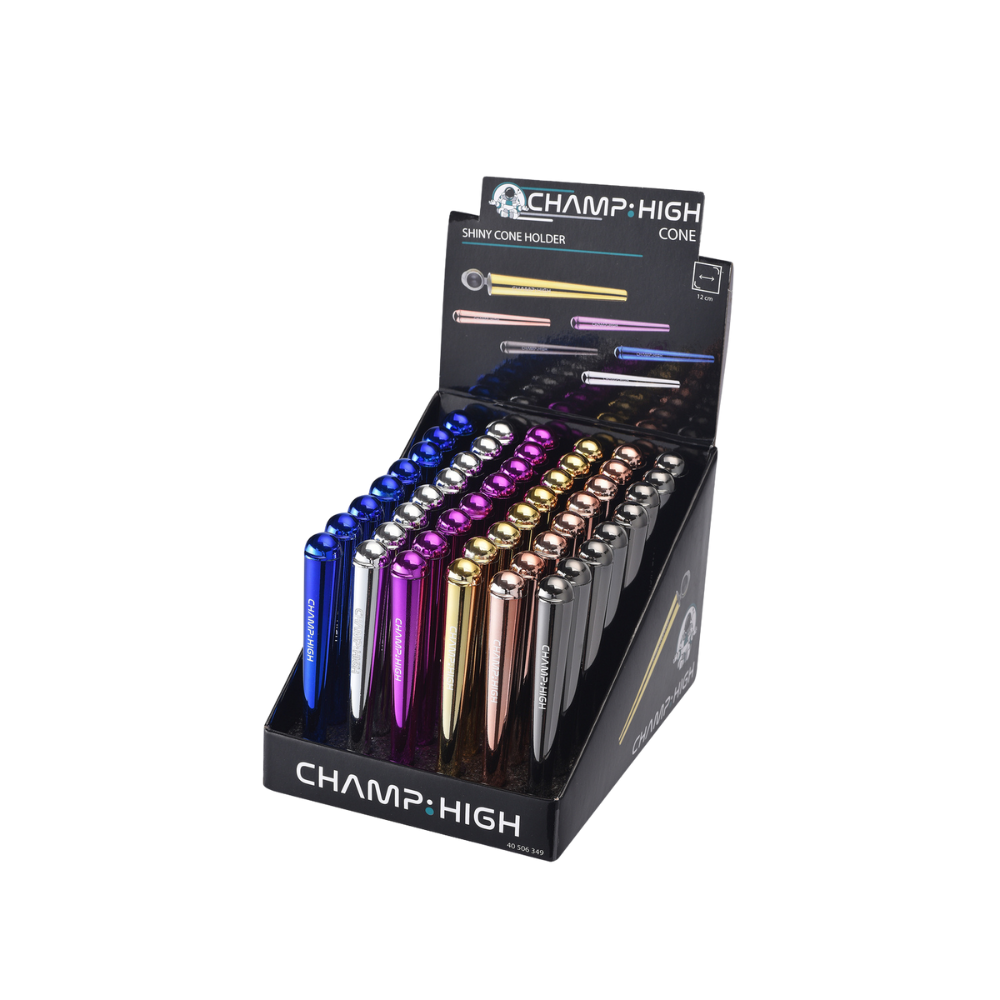 CHAMP HIGH CONE HALTER - Metallic