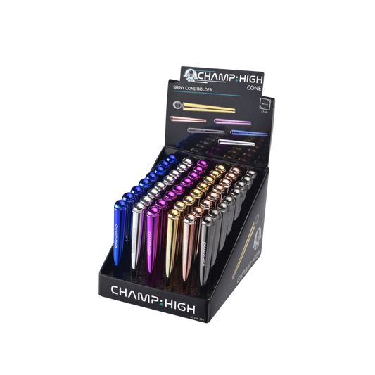 CHAMP HIGH CONE HALTER - Metallic