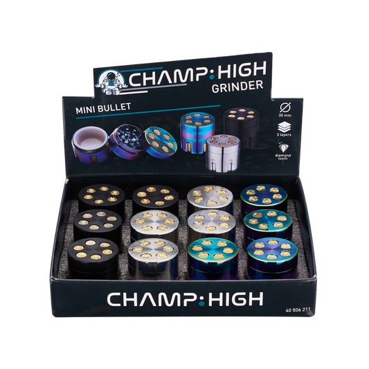 CHAMP HIGH GRINDER  30mm 3-teilig - Mini Bullet
