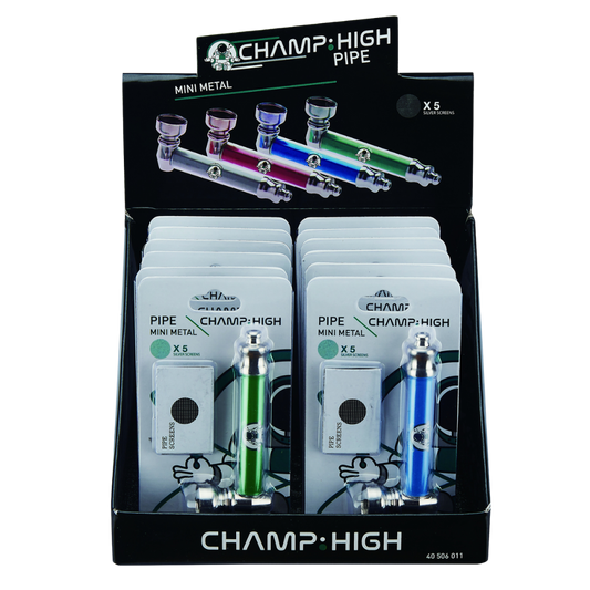 CHAMP HIGH PIPE - Mini Metal - mit Metallschraube