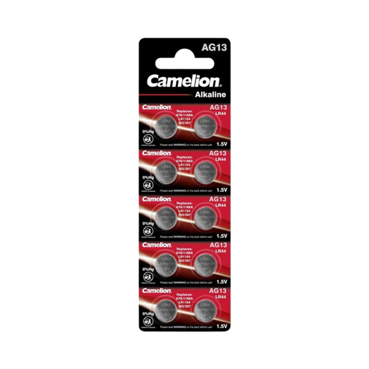 CAMELION AG13/LR44/357 Knopfzellen (5x 10er Blister)