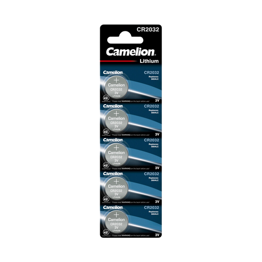 CAMELION Lithium CR2032 Knopfzelle (5x 5er Blister)