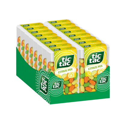 Ferrero - Tic-Tac Citrus Mix - (16x54g) - MHD: 17.10.2026