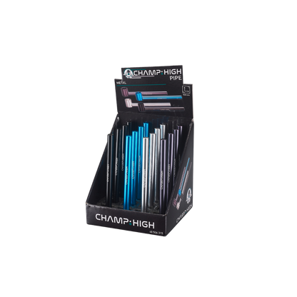 CHAMP HIGH PIPE - klassische Metalpfeife - mit Metallschraube