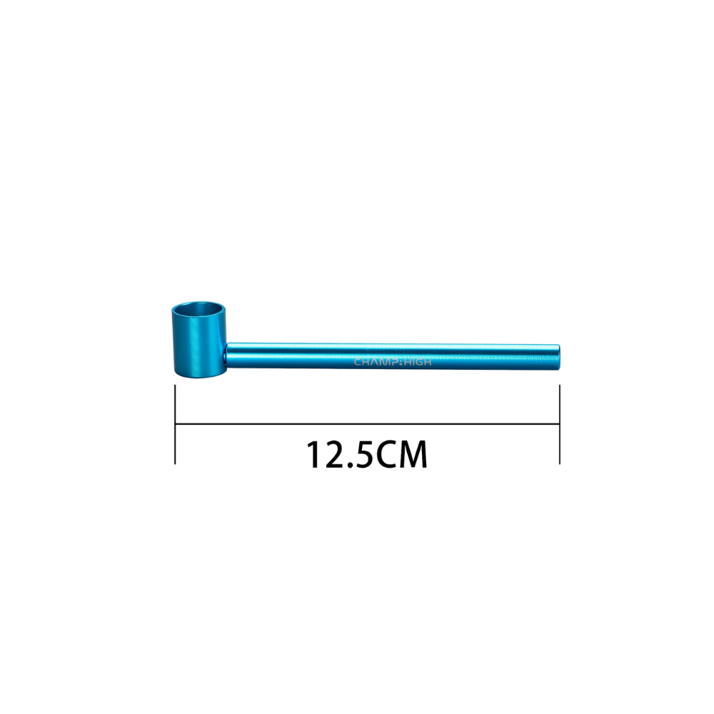 CHAMP HIGH PIPE - klassische Metalpfeife - mit Metallschraube