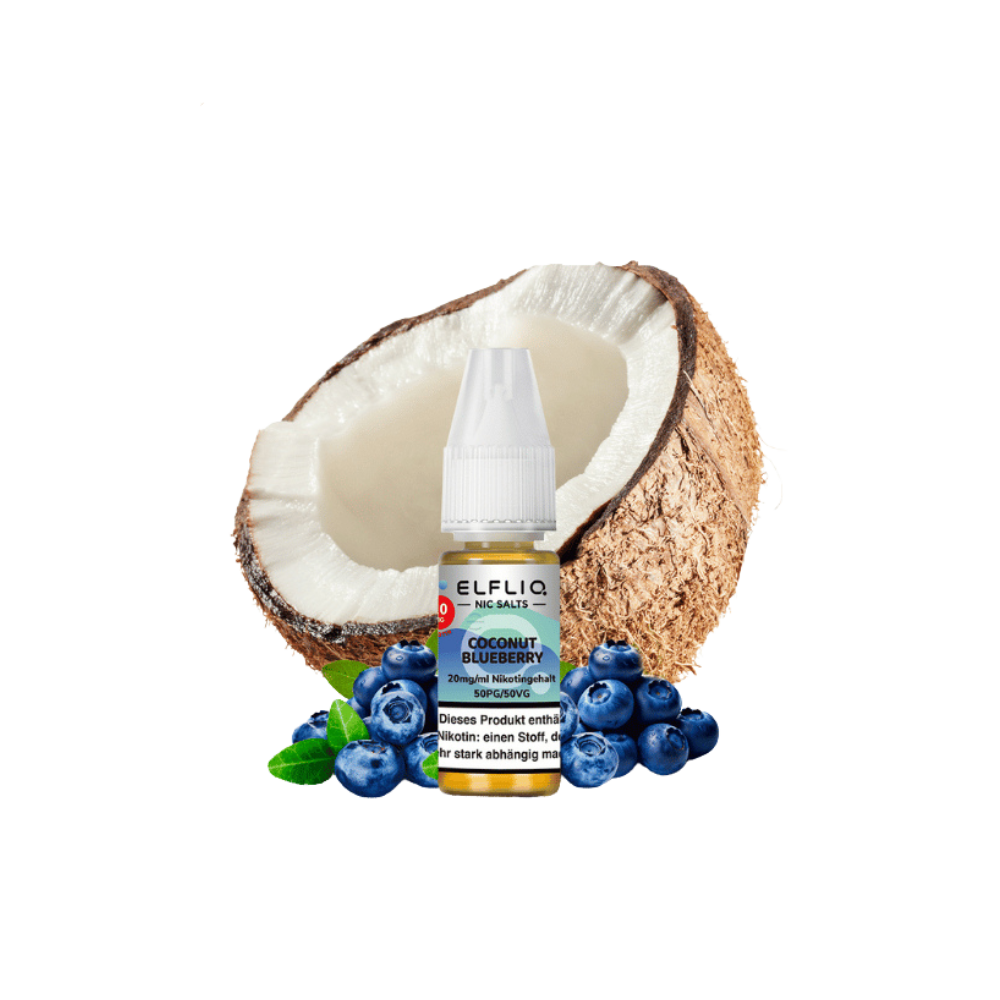 ELFBAR ELFLIQ - Coconut Blueberry - (10ml / 20mg)