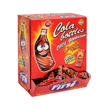 FINI - Cola Bottles - Bubble Gum - Liquid Filled