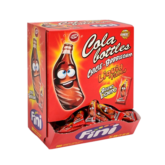 FINI - Cola Bottles - Bubble Gum - Liquid Filled