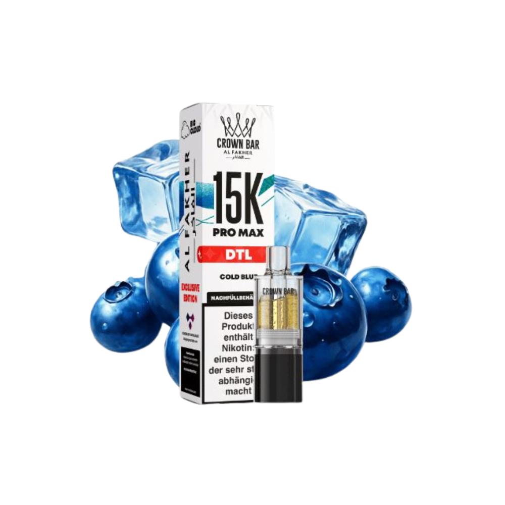 AL FAKHER - 15K Pro Max Pod - Cold Blue
