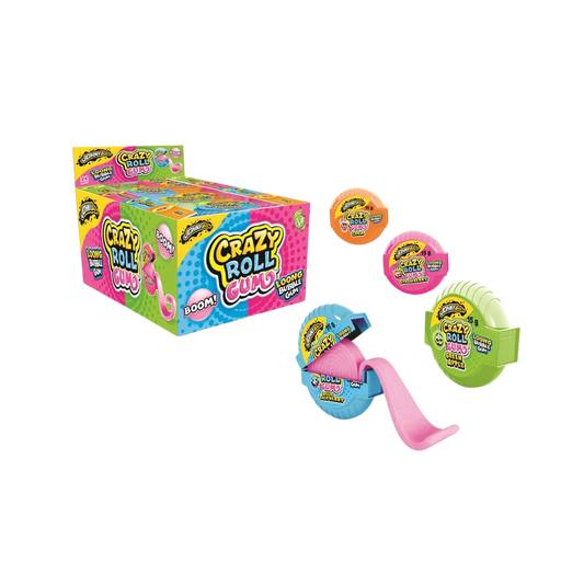 JOHNY BEE - Crazy Roll Gum 24x15g - MHD: 15.09.2025