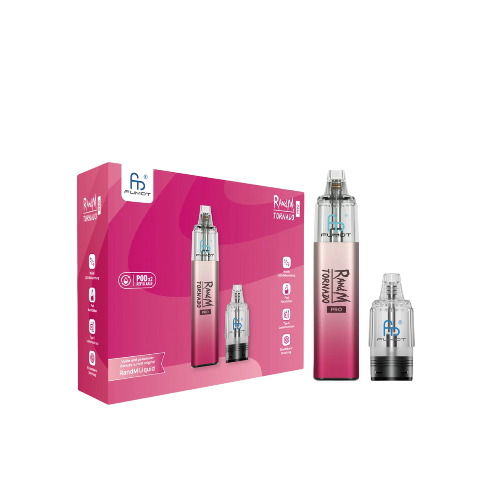 RANdM TORNADO PRO - Starterkit - Pink