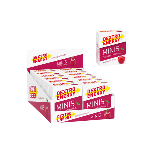 DEXTRO ENERGY Mini - Kirsche (12 x 50g) - MHD: 06/2026