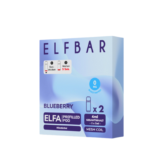 ELFA PODS - Blueberry (Nikotinfrei)