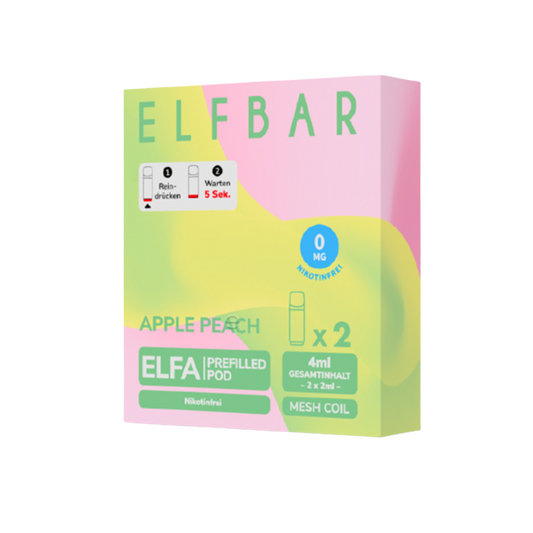ELFA PODS - Apple Peach (Nikotinfrei)