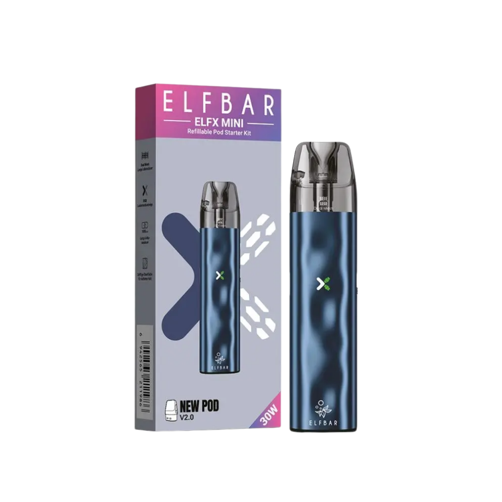 Elfbar - ELFX Mini 2.0 Refillable Pod Kit - Ocean