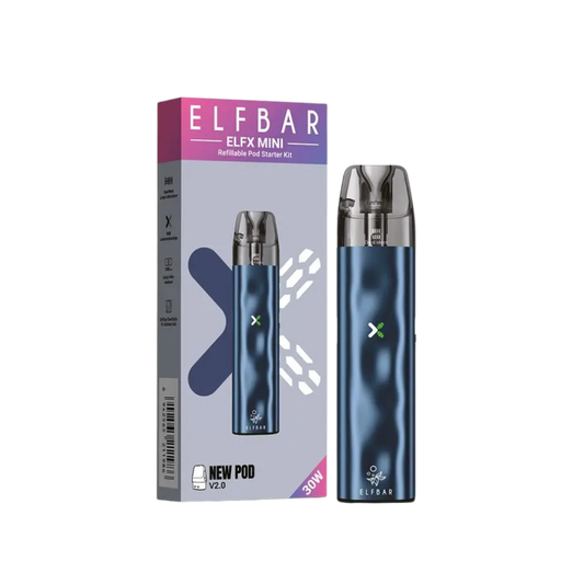 Elfbar - ELFX Mini 2.0 Refillable Pod Kit - Ocean