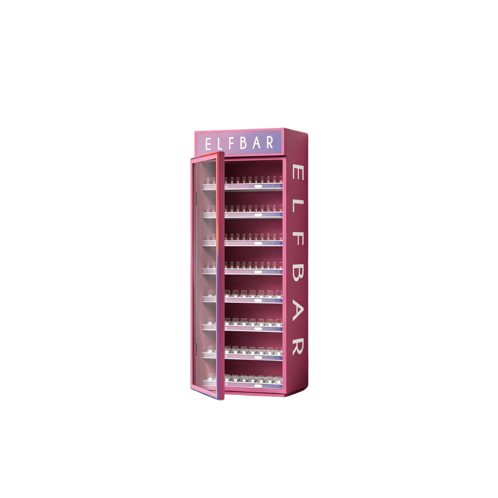 ELFBAR - Standvitrine - LED-Verkaufsdisplay