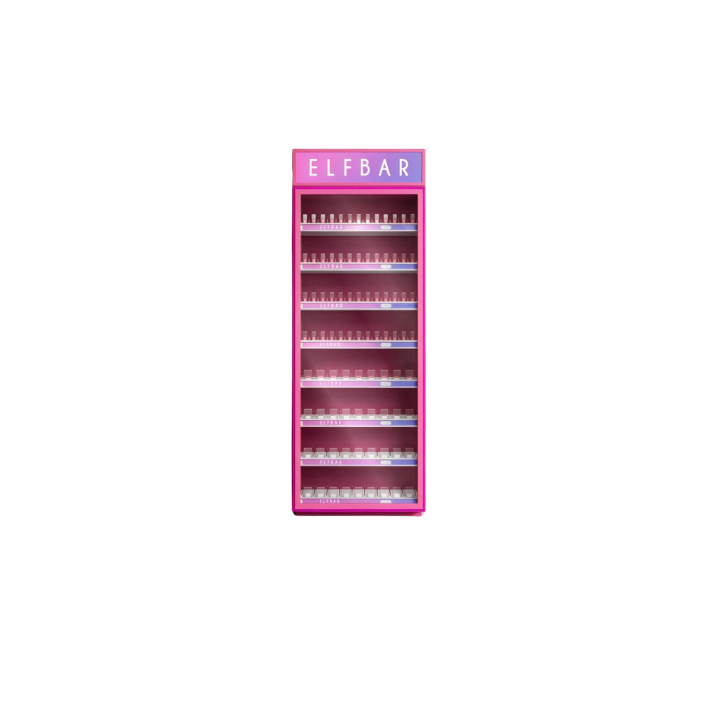 ELFBAR - Standvitrine - LED-Verkaufsdisplay