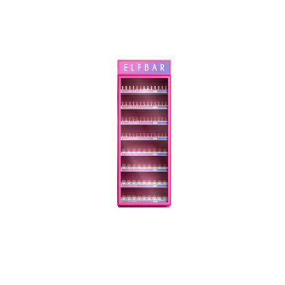 ELFBAR - Standvitrine - LED-Verkaufsdisplay