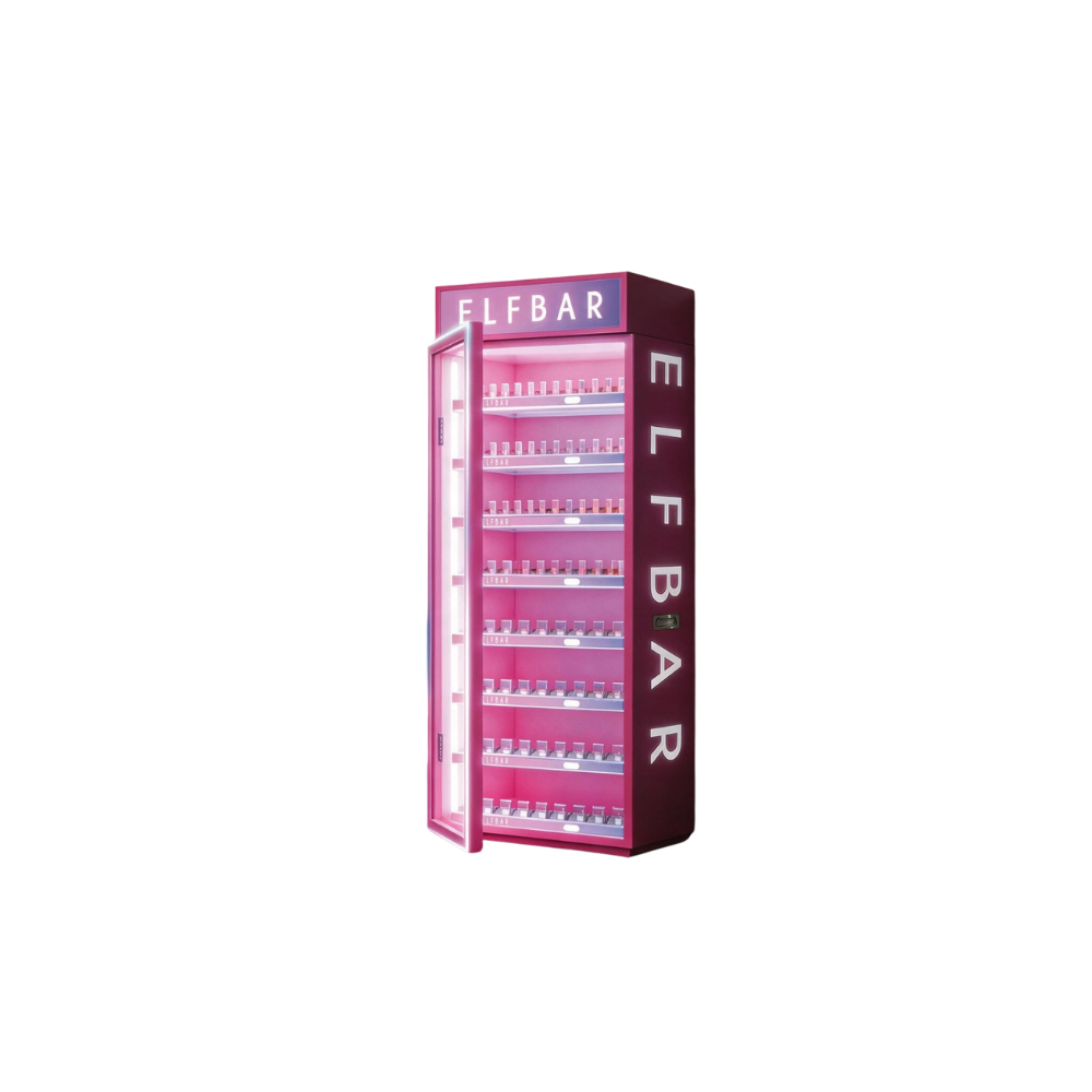 ELFBAR - Standvitrine - LED-Verkaufsdisplay